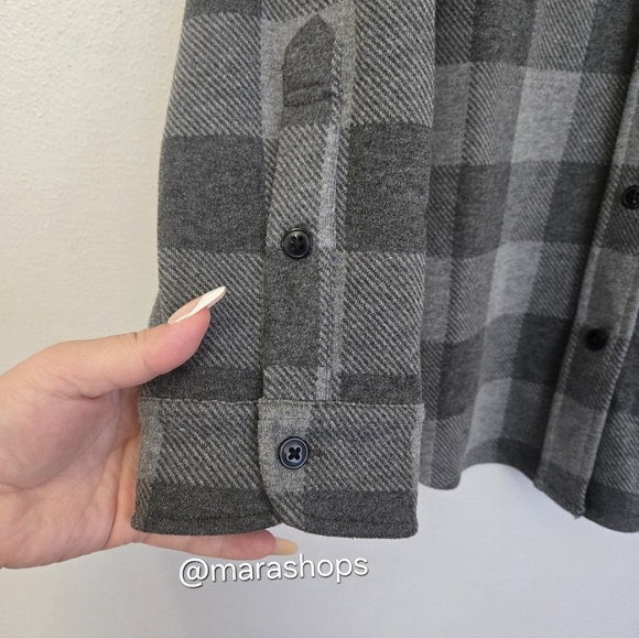 Quince Stretch Sweater Fleece Shirt - Picture 3 of 6